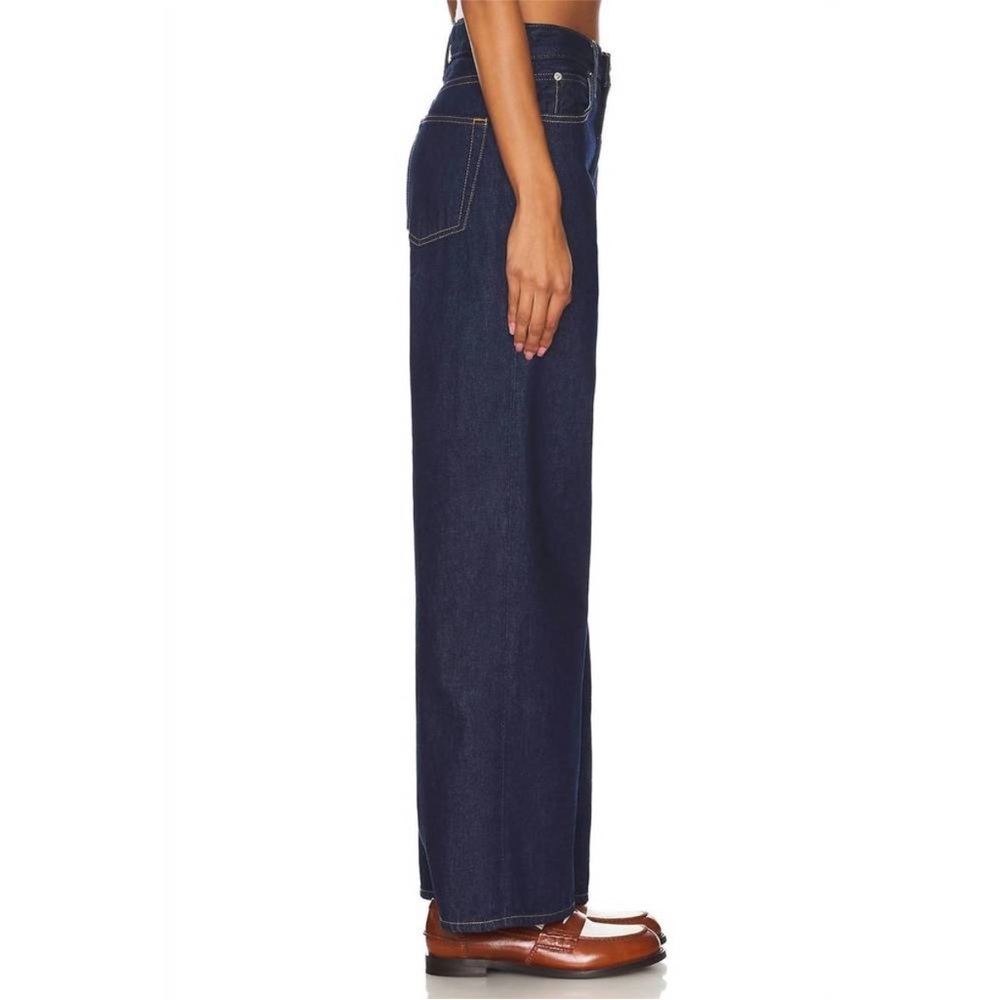 NEW SLVRLAKE selena Wide Leg jean in midnight mile Size 26 - Picture 3 of 10